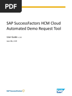 Successfactors-Demo Request Tool User Guide PDF