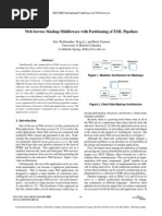 Web Service Mashup Middleware With Partitioning of XML Pipelines