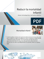 Reducir La Mortalidad Infantil