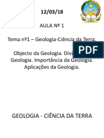 Objecto Da Geologia