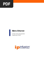 Metro Ethernet: A New Value Proposition September 2006