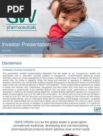 GW Investor Deck June 2018