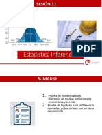 Prueba Hipotesis Diferencia Medias