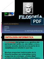 16ta Clase Filosofía Ontología Informática