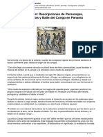 La Historia y Origen Descripciones de Personajes Indumentaria Cantos y Baile Del Congo en Panama