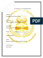 Reporte Explicativo Sobre La Pràctica Docente.