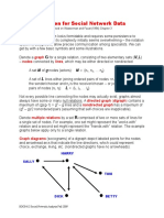 Notation For Social Network Data