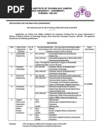 Mit - Recruitment of Teaching Fellow