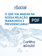 Cartilha Esocial Departamento Pessoal