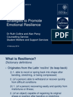 Strategies To Promote Emotional Resilience