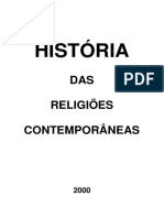 História Das Religiões Contemporâneas PDF