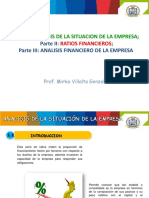 Analisis Financiero Ratios