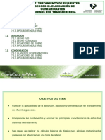 Tema 7. Eliminacion de Contaminantes Gaseosos Por Transferencia