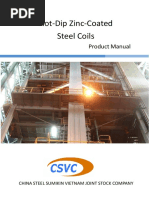 Hot-Dip Zinc-Coated Steel Coils