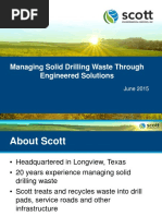 Scott Managing DRLG Waste