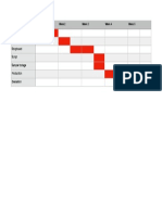 Week 1 Week 2 Week 3 Week 4 Week 5 Planning Proposal Storyboard Script Sample Footage Production Evaluation