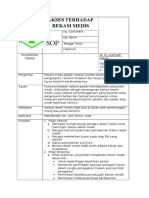 Sop Akses Terhadap Rekam Medis PDF