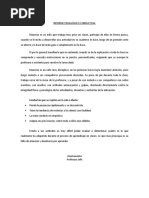 Informe Pedagogico