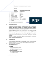 Administración-SÍLABO DE COMPETENCIA COMUNICATIVA