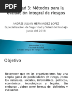 Actividad 3 Metodos para La Evaluacion Integral de Riesgos.