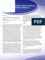 Multispectral Oximetry Imaging Readings With Associated Healing Trajectory