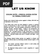 Jun 09 Cooling Water Chemical Dosing System