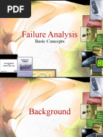 Failure Analysis: Basic Concepts