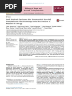 Biology of Blood and Marrow Transplantation