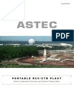 Astec Portable RCC-CTB Plant