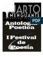 Libro Festival de Poesía Cuarto Menguante