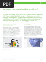 Datasheet-Top Enhancements Creo Parametric 4-En