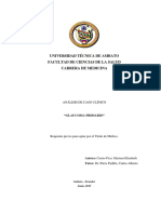 Caso Clínico Glaucoma Primario Myriam Castro Pico