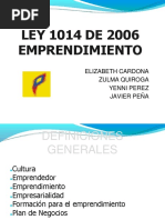 Presentacion Ley 1014 de 2006 Final