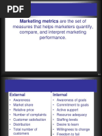 Marketing Metrics Are The Set of