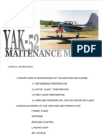 Yak 52 Maitenance Manual