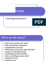 Pump Knowledge - Centrifugal Pump Part 1