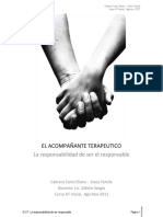 La Responsabilidad Del Ser Acompañante Terapeutico PDF