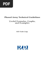 Phased Array Technical Guidelines