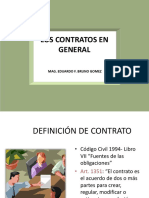 Los Contratos en General