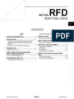 Rear Final Drive: Section