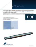 Tubing Conveyed Gauge Carriers Datasheet PDF