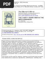 Anderson, R. C. (1970) - The Thirty Years' War in The Mediterranean