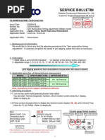 Sk200-6e Arm-In Speed Change Procedure