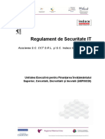 Regulament de Securitate IT Nou-12!09!11