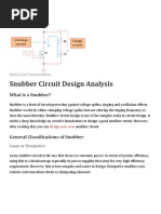 Snubber Circuit Design Analysis