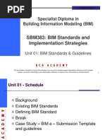 SBM383 - Unit 01 - BIM Standards Guidelines