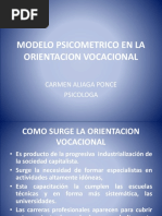 3 Modelo Psicometrico en La Orientacion