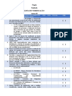 Checklist II Modelo