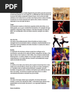 Tipos de Danza Elementos de Una Coreografia Celula Diferencia Celular