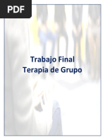 Trabajo Final - Terapia de Grupo ...